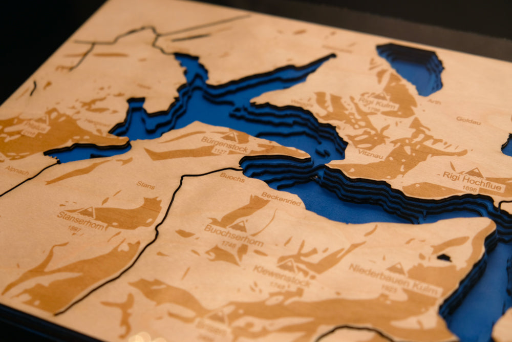 3D Map of Lake Lucerne