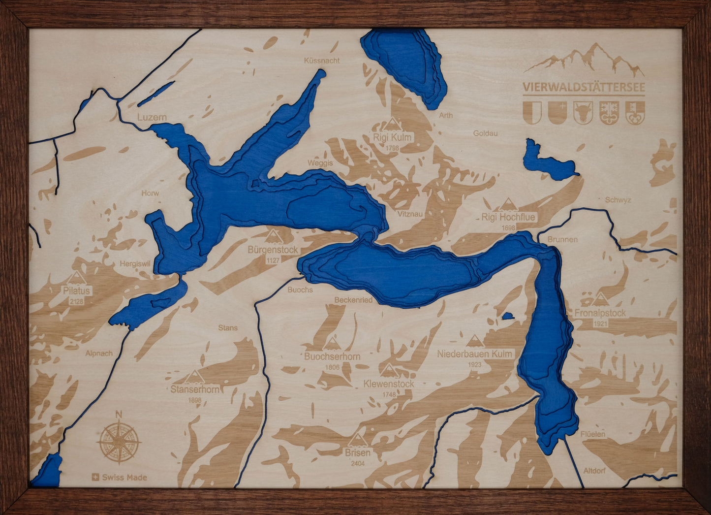 3D Map of Lake Lucerne