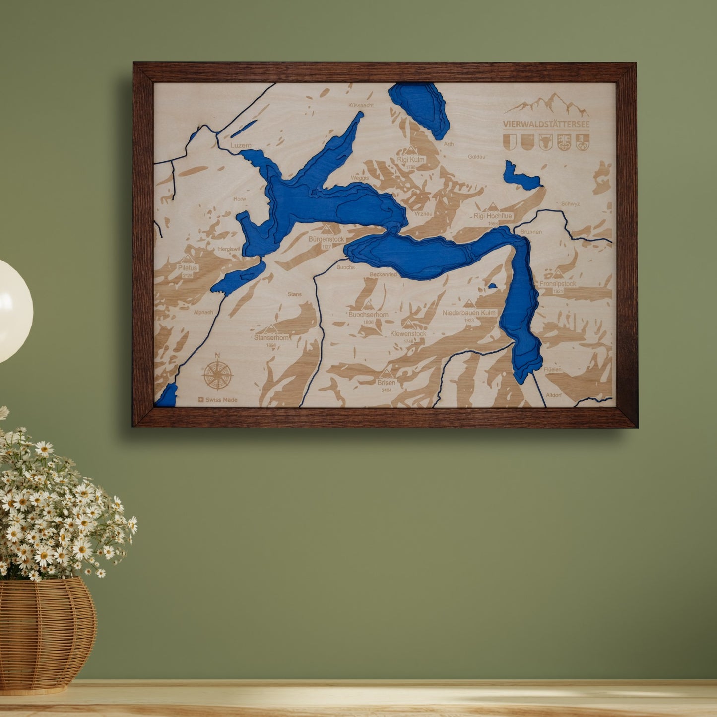 3D Map of Lake Lucerne