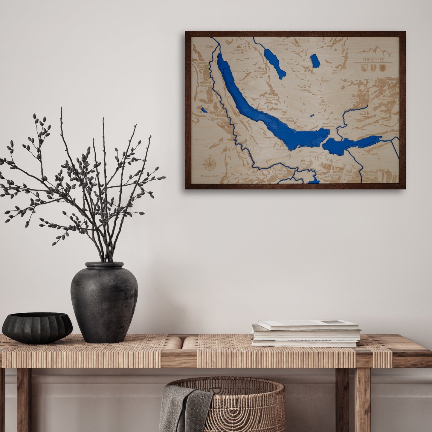 3D Map of Lake Zurich